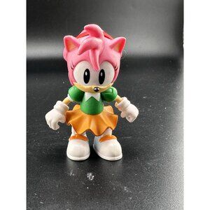 Sonic The Hedgehog Classic Amy Rose Pink 2.5" Jakks Pacific Action‎ Figure Sets